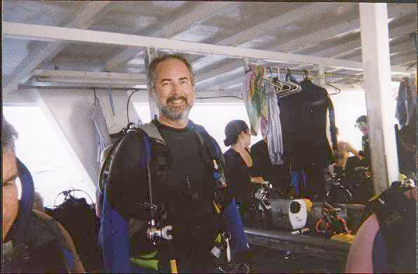 Going diving on the M/V Fling